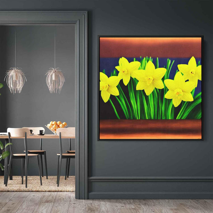 Pencil Drawing Daffodils #001 - Kanvah