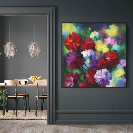 Cubist Painting Carnations #001 - Kanvah