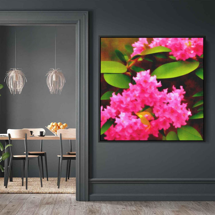 Impressionist Oil Rhododendron #003 - Kanvah