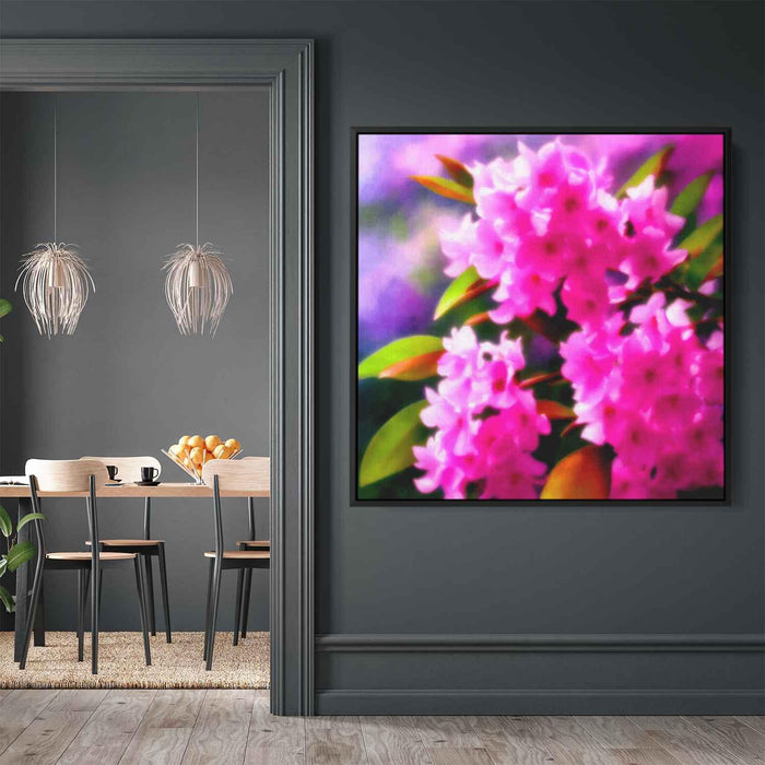 Impressionist Oil Rhododendron #005 - Kanvah