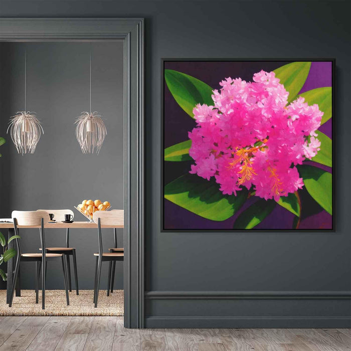 Modern Oil Rhododendron #001 - Kanvah
