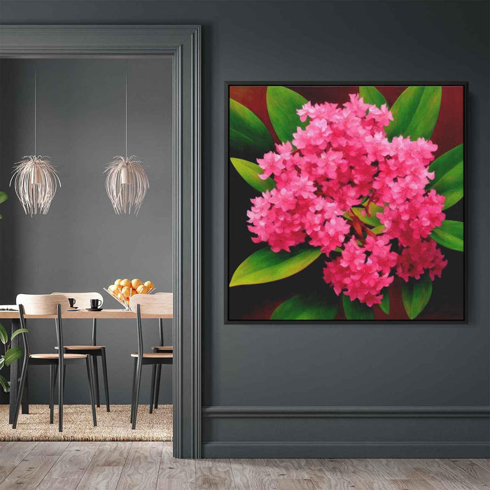 Rhododendron Oil Painting #001 - Kanvah