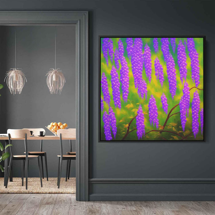 Wisteria Oil Painting #003 - Kanvah