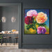 Post Impressionist Carnation Painting #005 - Kanvah