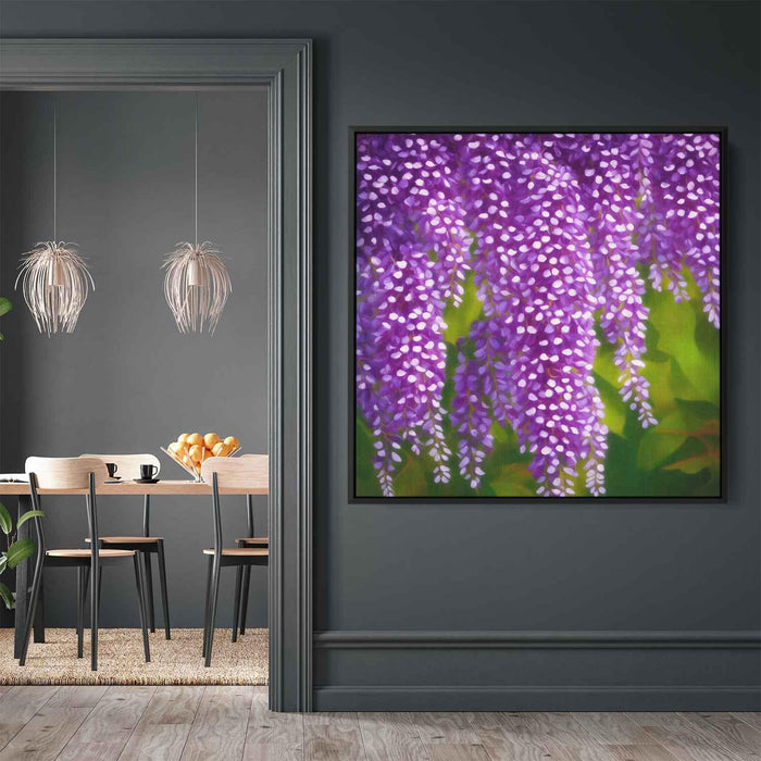 Realistic Oil Wisteria #001 - Kanvah