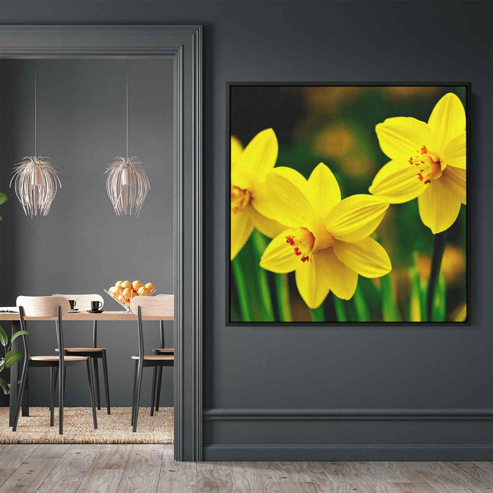 Sepia Daffodils #001 - Kanvah