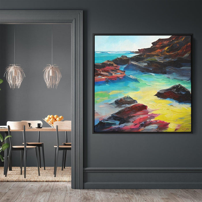 Abstract Rocky Beach #113 - Kanvah