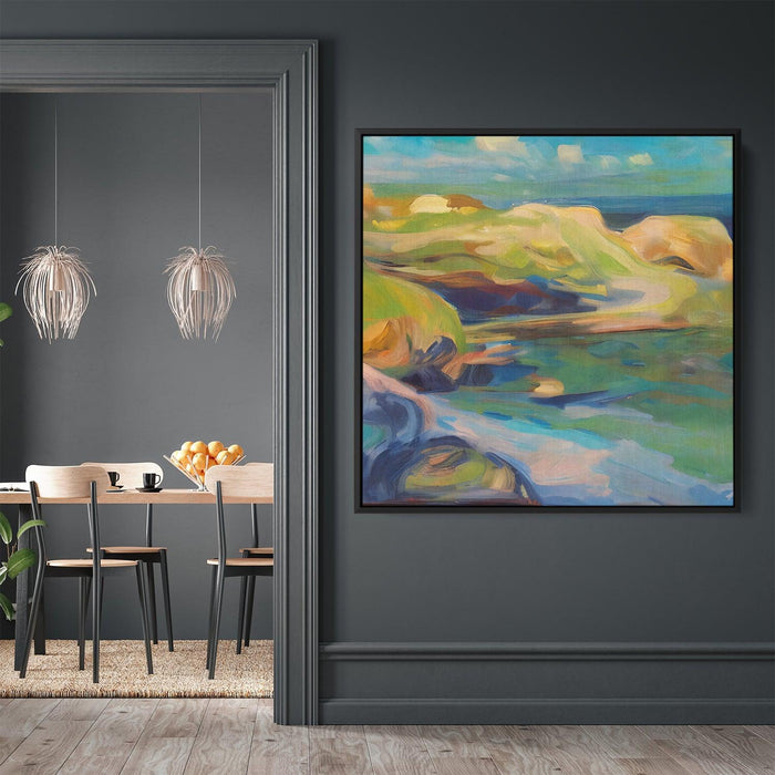 Abstract Rocky Beach #180 - Kanvah