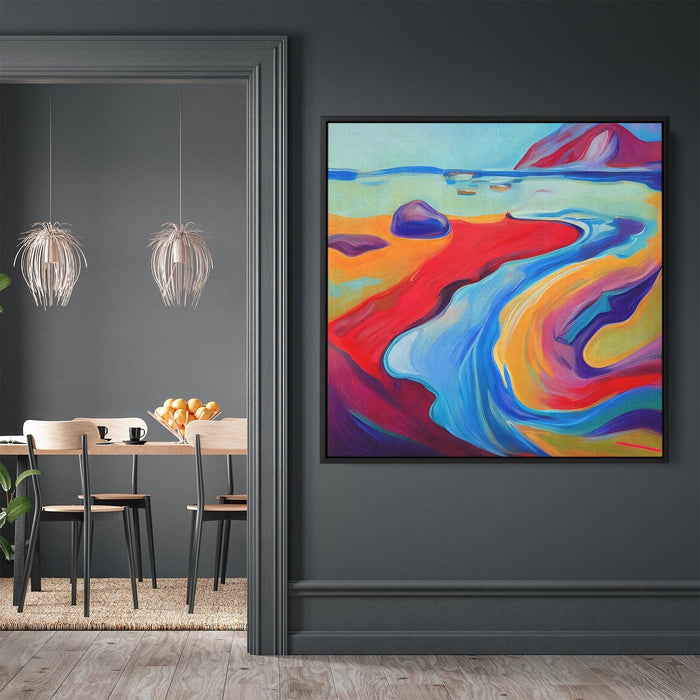 Abstract Rocky Beach #191 - Kanvah