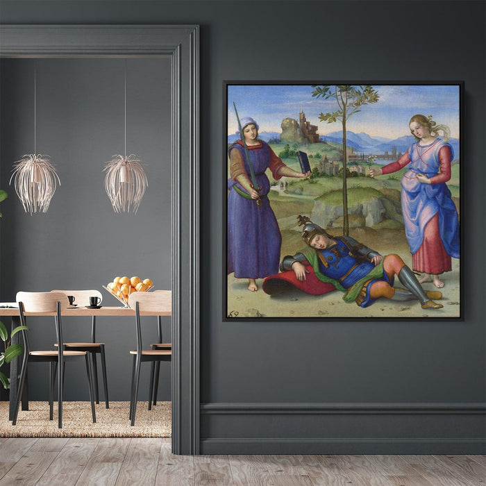 Vision of a Knight (1504) by Raphael - Kanvah