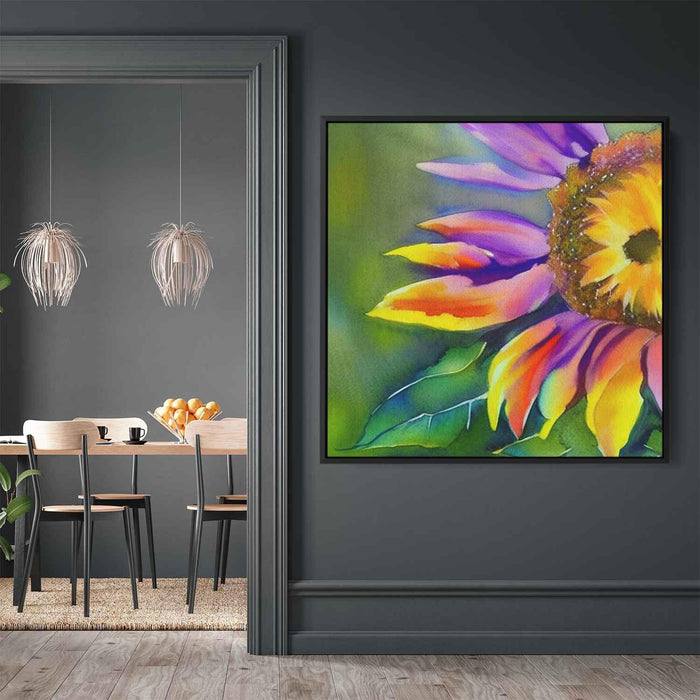 Watercolor Sunflower #007 - Kanvah