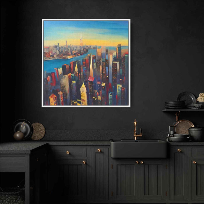 Abstract New York City Skyline #001 - Kanvah