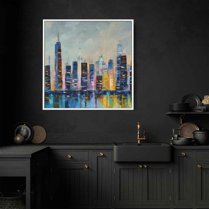 Abstract New York City Skyline #015 - Kanvah