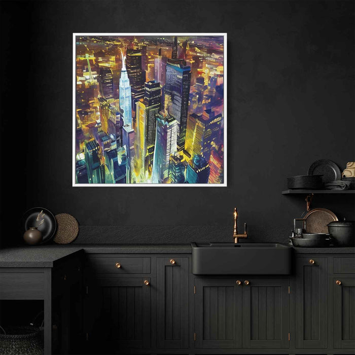 Abstract New York City Skyline #023 - Kanvah