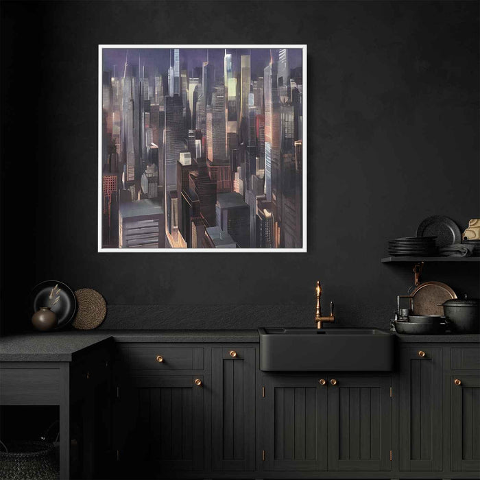 Abstract New York City Skyline #027 - Kanvah