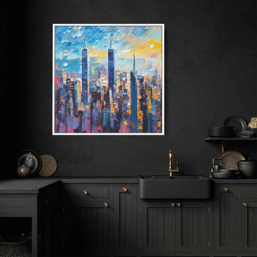 Abstract New York City Skyline #029 - Kanvah