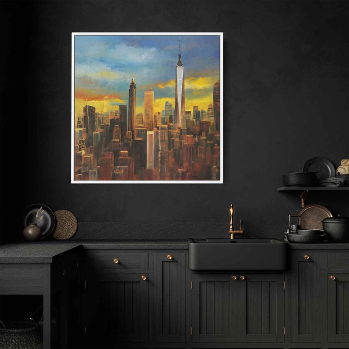 Abstract New York City Skyline #031 - Kanvah