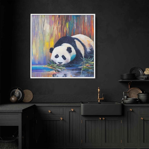 Abstract Panda Bear #043 - Kanvah