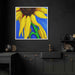 Abstract Sunflower #005 - Kanvah