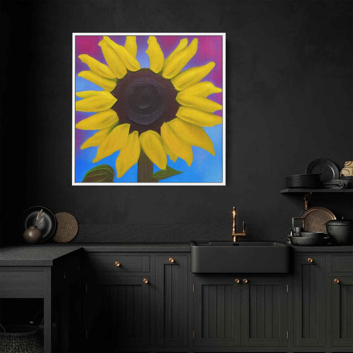 Abstract Sunflower #021 - Kanvah