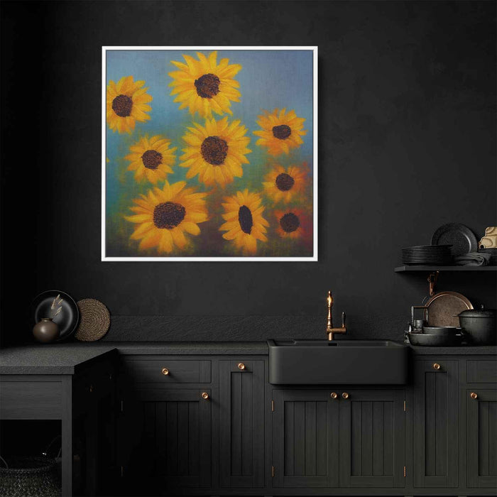 Abstract Sunflower #023 - Kanvah