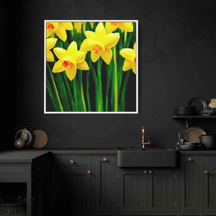 Contemporary Oil Daffodils #005 - Kanvah