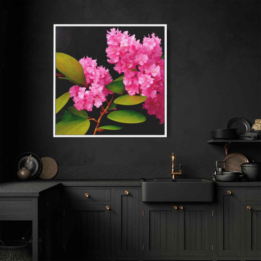 Contemporary Oil Rhododendron #003 - Kanvah