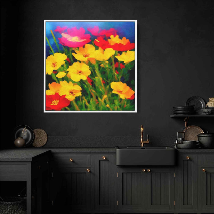 Contemporary Oil Wild Flowers #003 - Kanvah