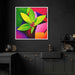 Cubist Oil Rhododendron #003 - Kanvah