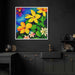 Cubist Oil Wild Flowers #003 - Kanvah