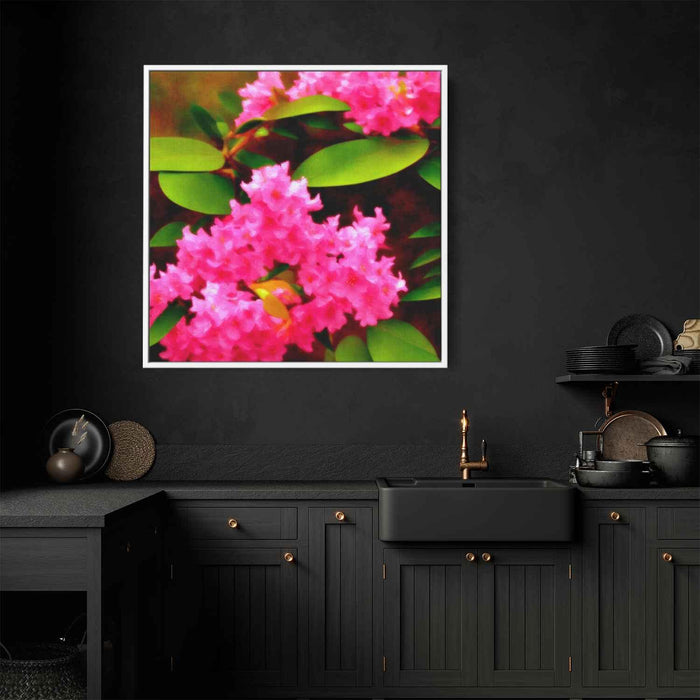 Impressionist Oil Rhododendron #003 - Kanvah