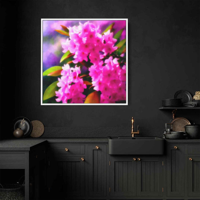 Impressionist Oil Rhododendron #005 - Kanvah