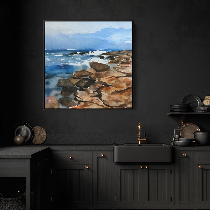 Abstract Rocky Beach #127 - Kanvah