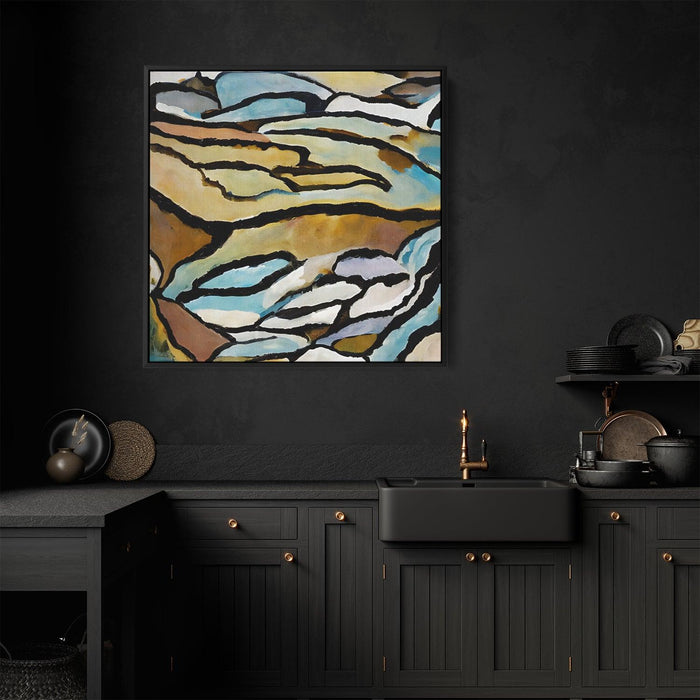 Abstract Rocky Beach #182 - Kanvah