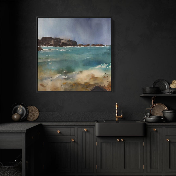 Abstract Rocky Beach #187 - Kanvah