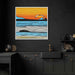 Line Art Sunset Boats #015 - Kanvah