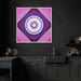 Purple Geometric Abstract #005 - Kanvah