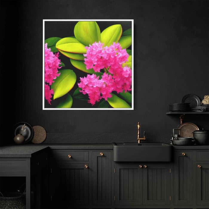 Realistic Oil Rhododendron #003 - Kanvah