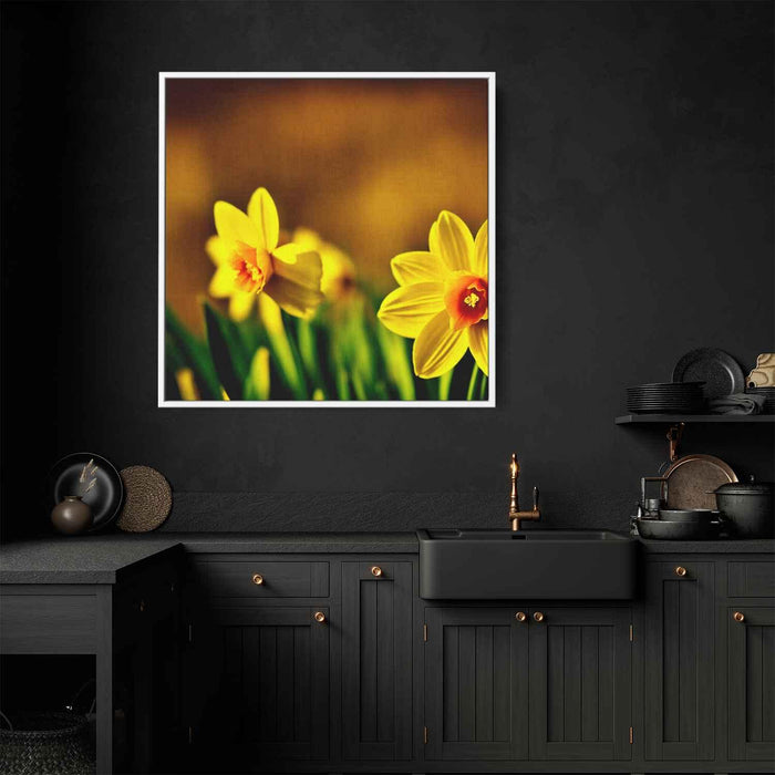 Sepia Daffodils #003 - Kanvah