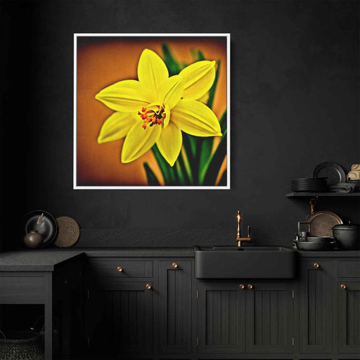 Sepia Daffodils #005 - Kanvah