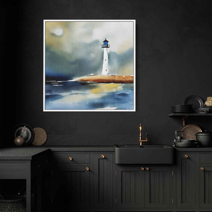 Watercolor Lighthouse #003 - Kanvah