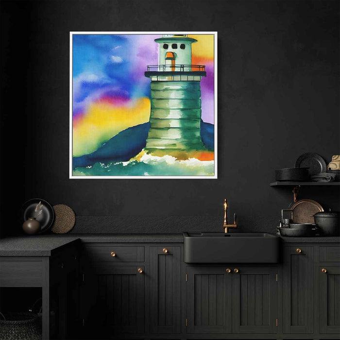 Watercolor Lighthouse #013 - Kanvah