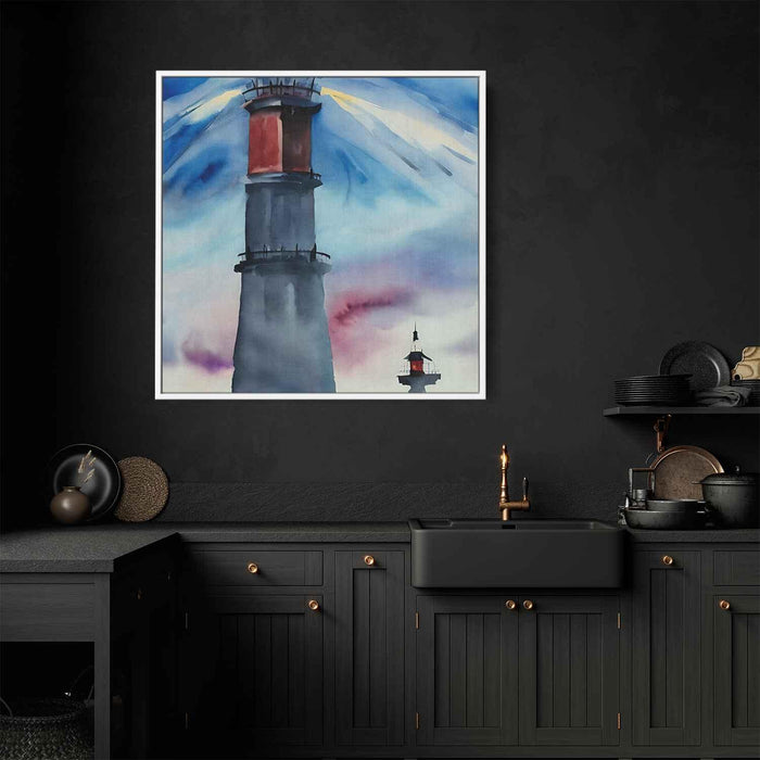 Watercolor Lighthouse #033 - Kanvah