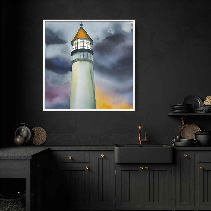 Watercolor Lighthouse #047 - Kanvah