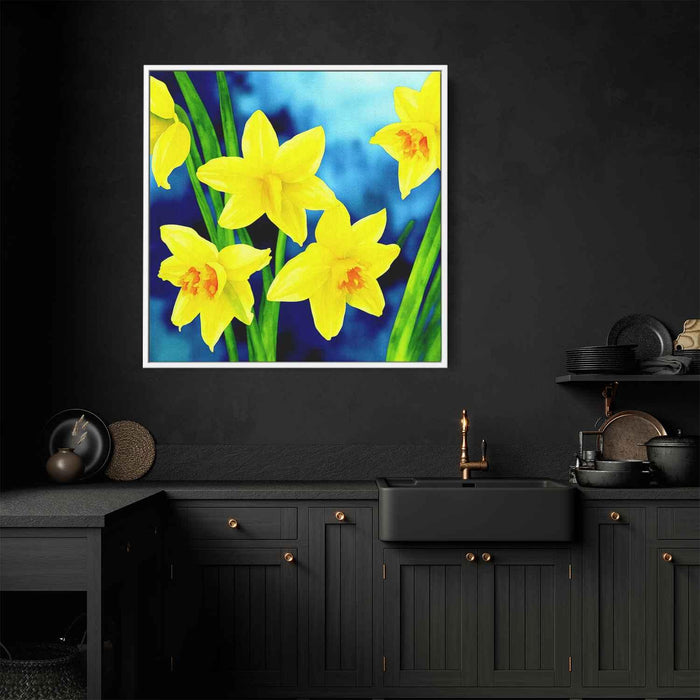 Watercolor Daffodils #005 - Kanvah