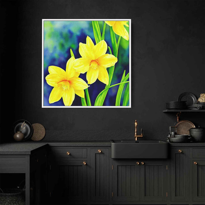 Watercolor Daffodils #011 - Kanvah