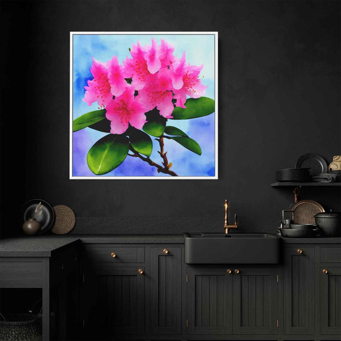 Watercolor Rhododendron #003 - Kanvah