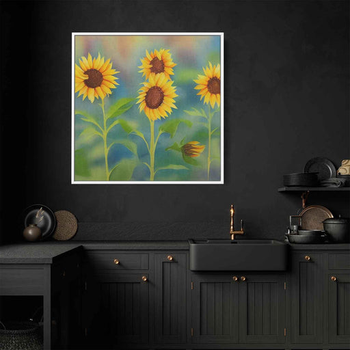 Watercolor Sunflower #013 - Kanvah