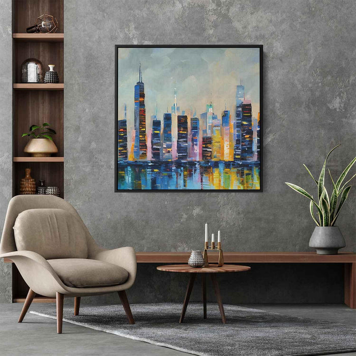 Abstract New York City Skyline #015 - Kanvah