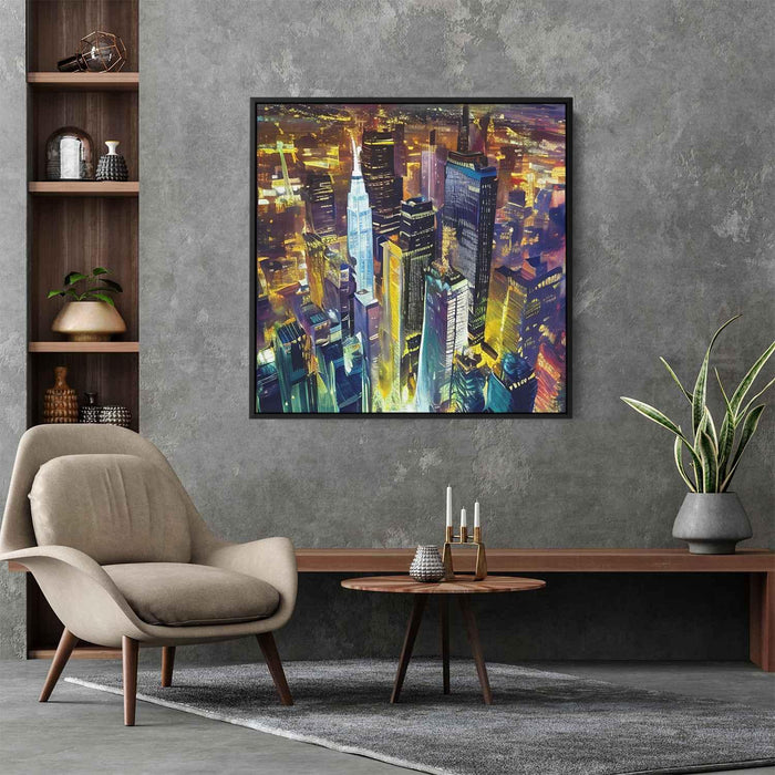 Abstract New York City Skyline #023 - Kanvah